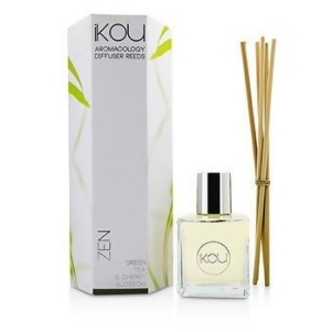 Aromacology Diffuser Reeds Zen Green Tea Cherry Blossom 9 months supply For Women by iKOU - All