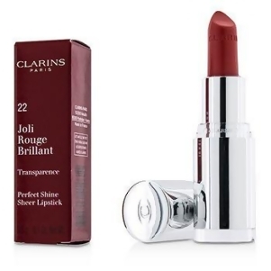 Joli Rouge Brillant Perfect Shine Sheer Lipstick # 22 Coral Dahlia For Women by Clarins 3.5g/0.1oz - All