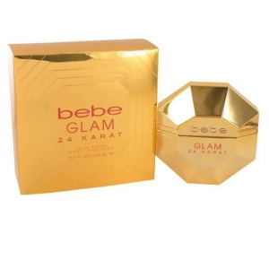 Bebe Glam 24 Karat For Women by Bebe 3.4 oz Edp Spray - All