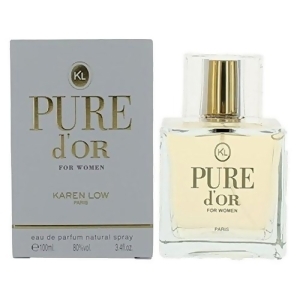 Pure D'Or For Women by Karen Low 3.4 oz Edp Spray - All