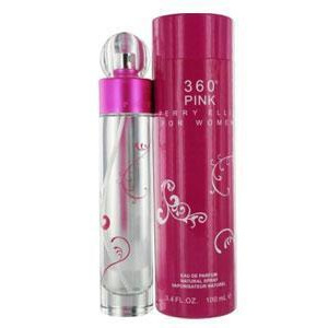 360 Pink For Women by Perry Ellis Gift Set 3.4 oz Edt Spray 3.0 oz Body Lotion 3.0 oz Shower Gel 0.25 oz Edt Spray - All