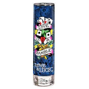 Ed Hardy Love Luck For Men by Christian Audigier Gift Set 3.4 oz Edt Spray 3.0 oz Shower Gel 2.75 oz Deodorant Stick 0.25 oz Edt Mini - All