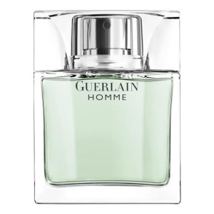 Guerlain Homme For Men by Guerlain Gift Set 2.7 oz Edt Spray 2.5 oz Shower Gel Toiletry Bag - All