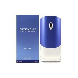 Givenchy Blue Label For Men by Givenchy Gift Set 3.4 oz Edt Spray 2.5 oz Aftershave Balm 2.5 oz Hair Body Shower Gel - All