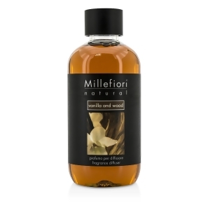 Natural Fragrance Diffuser Refill Vanilla Wood For Women by Millefiori 250ml/8.45oz - All