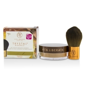 Trystal Minerals Self Tanning Bronzing Minerals With Kabuki Brush # 01 Sunkissed For Women by Vita Liberata 9g/0.32oz - All