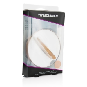 Rose Gold Mini Slant Tweezer And 10X Mirror For Women by Tweezerman - All