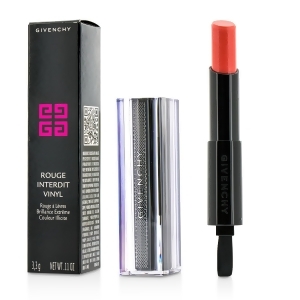 Rouge Interdit Vinyl Extreme Shine Lipstick # 09 Corail Redoutable For Women by Givenchy 3.3g/0.11oz - All
