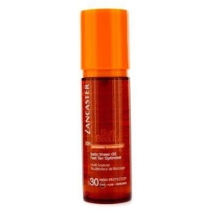 Sun Beauty Satin Sheen Oil Fast Tan Optimizer Spf 30 For Women by Lancaster 150ml/5oz - All
