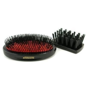 Boar Bristle Small Extra Military Pure Bristle Medium Size Hair Brush Dark Ruby For Women by Mason Pearson 1pc - All
