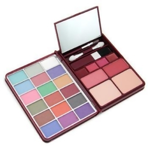 Makeup Kit G0139-2 18x Eyeshadow 2x Blusher 2x Pressed Powder 4x Lipgloss For Women by Cameleon - All