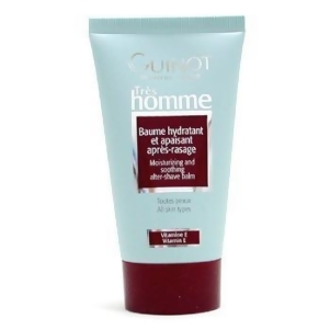 Tres Homme Moisturizing And Soothing After-Shave Balm For Men by Guinot 75ml/2.6oz - All