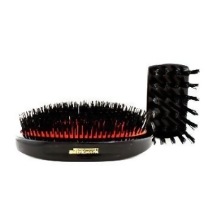 Boar Bristle Large Extra Military Pure Bistle Large Size Hair Bush Dark Ruby For Women by Mason Pearson 1pc - All