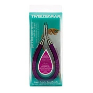 Grip Snip Spiral Spring Cuticle Nipper # Lollypop Berry For Women by Tweezerman - All