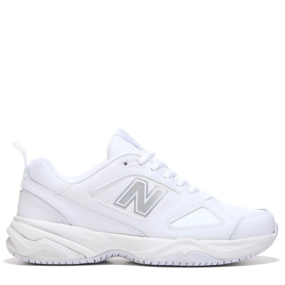 white slip resistant sneakers