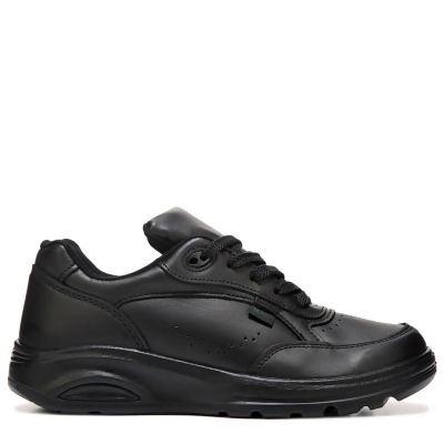 womens black leather new balance shoes