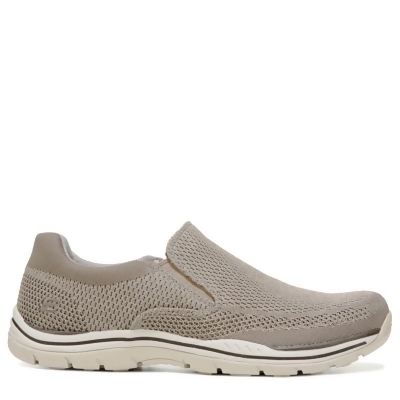 Skechers Mens Gomel Memory Foam Mediumwide Slip On Shoes Taupe Size 110 M