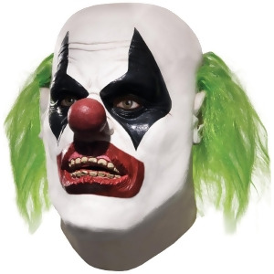 Adult Batman Arkham City Deluxe Joker Henchman Overhead Latex Costume Mask Standard size - All