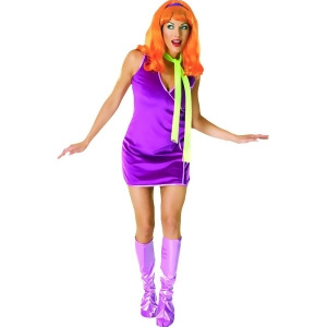 Adult Womens Standard Size 10-12 Licensed Scooby-Doo Daphne Costume 1-size fits most up to approx size 12 - All