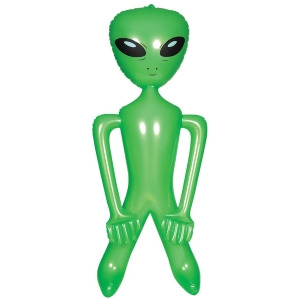 8' Green Inflatable Martian Alien Prop Toy Decoration 96 - All