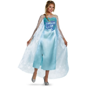 Disney Frozen Elsa Deluxe Sexy Womens Costume - Womens Standard (18-20) approx 37-39 waist~ 47-49 hips~ 45-47 bust~ 175-190 lbs
