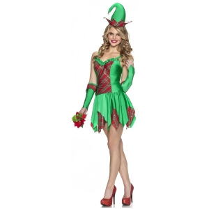 Womens Adult Sexy Elfin Magic Costume - MD-LG (6-10)