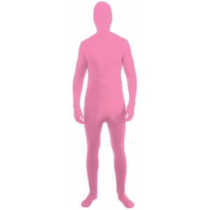 Neon Pink Adult Disappearing Man Professional Quality Full Body Zentai Suit - Mens Large (42) 5'7" - 6'1" approx 150-180lbs