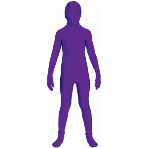 Neon Purple Adult Disappearing Man Professional Quality Full Body Zentai Suit - Mens XL (44-48) 5'9" - 6'2" approx 195-215lbs