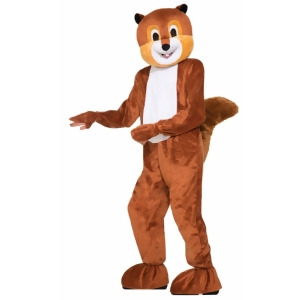 Mens 42-44 Scamper the Squirrel Parade or School Plush Mascot Costume Standard 42-44 42-44 chest 5'9 5'11 approx 160-185lbs - All