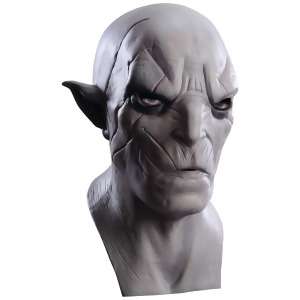 Adult's Mens Lord Of The Rings Hobbit Azog Overhead Latex Mask Costume Accessory Standard size - All