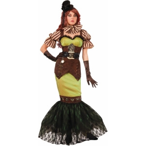 Adults Womens 20s Victorian Steampunk Fairy Siren Costume - Womens X-Small - Small (2-6) approx 30-32" bust & 22-24" waist