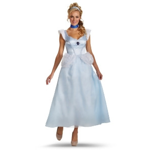 Womens Deluxe Disney Sexy Cinderella Princess Ball Gown Costume - Womens X-Large (18-20) approx 37-39 waist~ 47-49 hips~ 45-47 bust~ 175-190 lbs