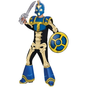 Child's Boys Spyro Skylanders Swap Force Chop Chop Costume - Boys Large (12-14) for ages 8-10 approx 31"-34" waist~ 55-60" height
