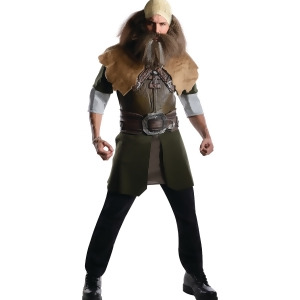 Adults Lord of the Rings Hobbit Deluxe Dwalin Viking Costume Standard 44 Mens Standard 44 - All