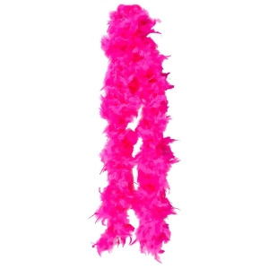 Dozen Hot Pink 72 Feather Boas 20's Show Girl Cabaret Dancer Costume Accessory 6' 72 Inch length - All