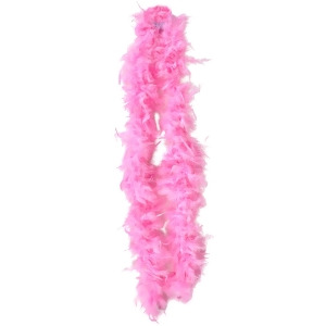 Dozen Pink 72 Feather Boas 20's Show Girl Cabaret Dancer Costume Accessory 6' 72 Inch length - All