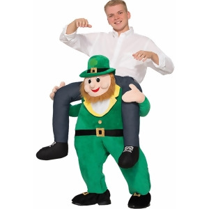 St. Patrick's Day Irish Green Once Upon A Leprechaun Rider Costume Mens Standard 34 waist 5'9 5'11 approx 170-190lbs - All