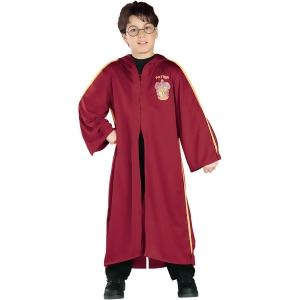 Child's Harry Potter Quidditch House Costume Robe - Boys Small (4-6) for ages 3-5 approx 25"-26" waist~ 44-48" height