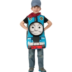 Deluxe Child Boys Thomas The Tank 3-D Costume - Boys Small (4-6)