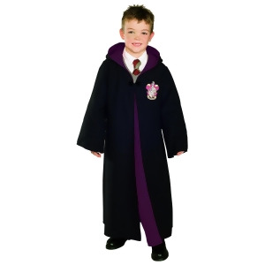Child Boy's Girls Deluxe Harry Potter Gryffindor Robe Costume - All