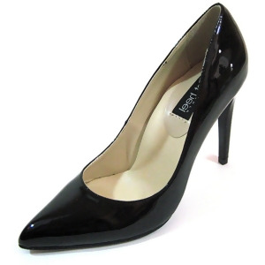 Highest Heel Womens 4 Plain Pump Black Patent Pu Shoes - Women's US Shoe Size 9