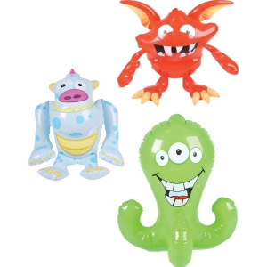 Lot 12 Assorted 24 Alien Monster Martian Prop Toy Decoration Inflatable 24 - All