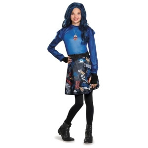 Girls Evie Isle Of The Lost Classic The Descendants Disney Costume - Girls XL (Teen 14-16) for ages 12-14~ 85-100 lbs approx 31"-33" chest~ 26"-27" wa