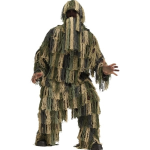 Adults Ghillie Suit Navy Seals Military Army Camouflage Costume Standard 33-42 Men's Standard 33-42 approx 25 waist 33 chest 5'6 height 31 inseam 17 n