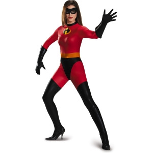 Women's Mrs. Incredible Body Suit The Incredibles Costume - Womens Small (4-6) approx 24-26 waist~ 35-37 hips~ 33-35 bust 110-120 lbs