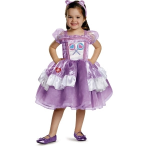 Girls Share Bear Care Bears Deluxe Tutu Toddlers Costume Dress - Toddler (2T) approx 20-21" chest~ 19-20" waist for 30-34" height & 27-30 lbs