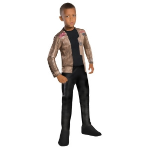Child's Boys Star Wars Episode Vii The Force Awakens Classic Finn Costume - Boys Small (4-6) for ages 3-5 approx 25"-26" waist~ 44-48" height