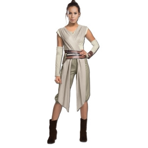 Women's Star Wars Episode Vii The Force Awakens Deluxe Rey Costume - Womens Small (4-6) approx 32-34" bust & 22-24" waist