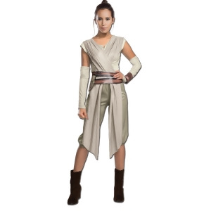 Women's Star Wars Episode Vii The Force Awakens Deluxe Rey Costume - Womens Small (4-6) approx 32-34" bust & 22-24" waist