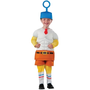 Child's Toddlers Spongebob Squarepants Movie Invincibubble Costume - Infant (12-18) approx 20"-22" chest & waist for 12-18 month